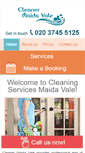 Mobile Screenshot of cleanermaidavale.com